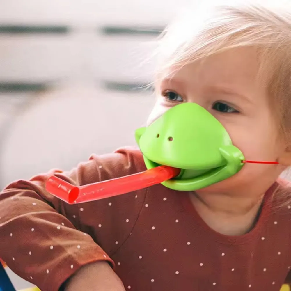 Frog Lizard Mask Wagging Tongue Lick Cards Board Games for Children Family Party Toys Antistress Funny Desktop Puzzle Game Toys view 6