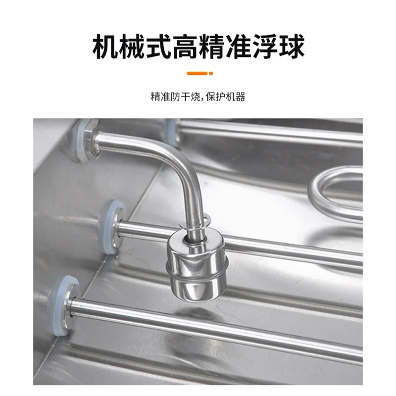 AOLIVIYA Commercial 4 Hole Steamed Bun Machine Desktop Anti Dry Burning Heat Preservation Unit Specialty Tools