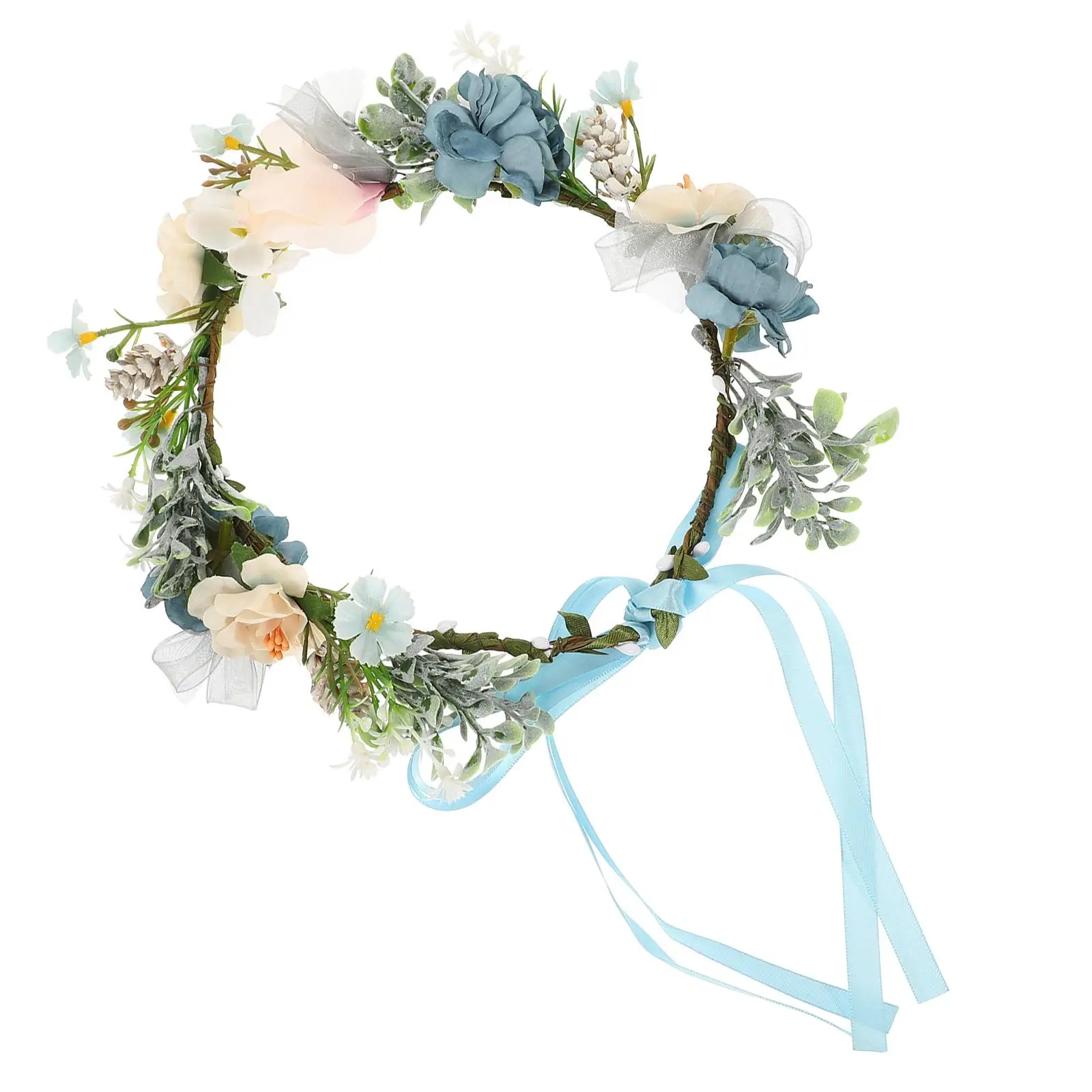 

Dog Wedding Flower Collar Artificial Wreath Dress Puppy Collar Cat Flower Wedding Pet Photo Prop Dog Floral Crown