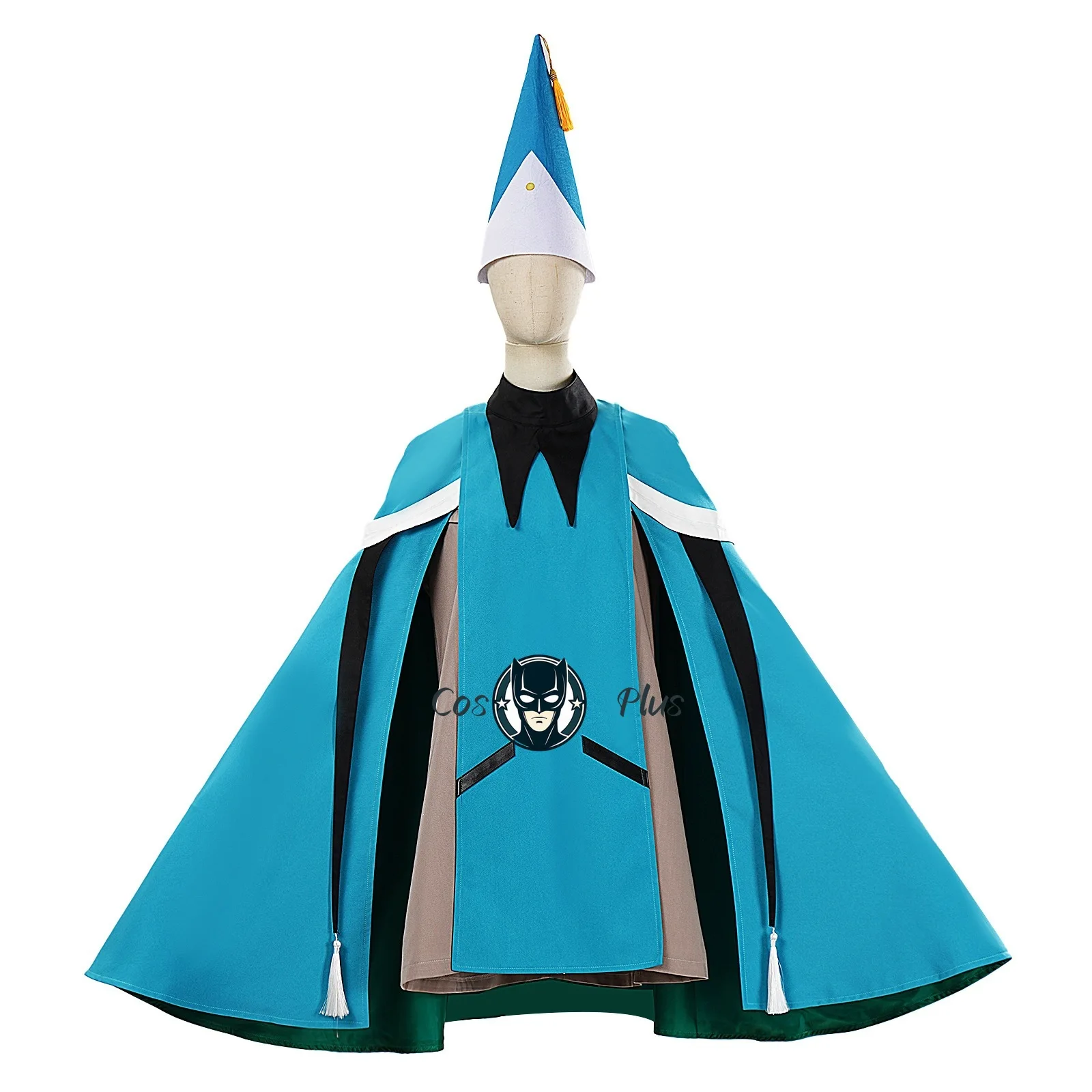 

Anime Witch Hat Atelier Coco Cosplay Outfit Green Cloak Uniform Full Set With Hat Socks For Halloween Costume Party Role Play