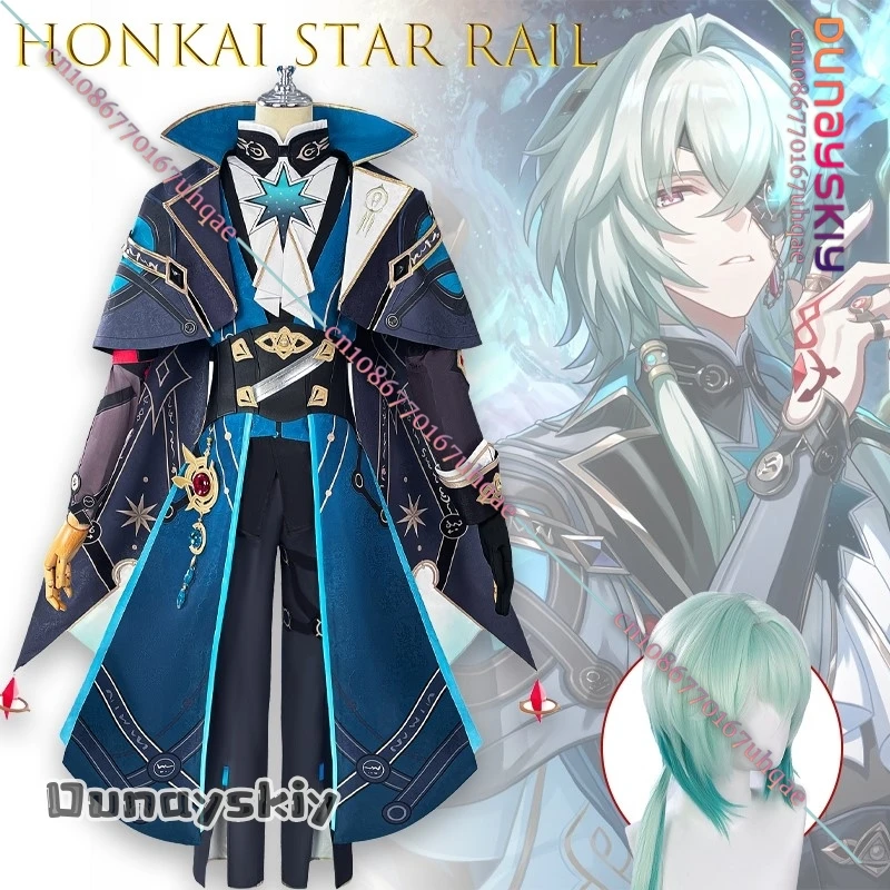 

AHonkai Star Rail Anaxagoras Косплей Костюм {SAIKOU} Мудрец Оторированной Аниме Игра Cos Наряд Amphoreus Хэллоуин Наряд ‌