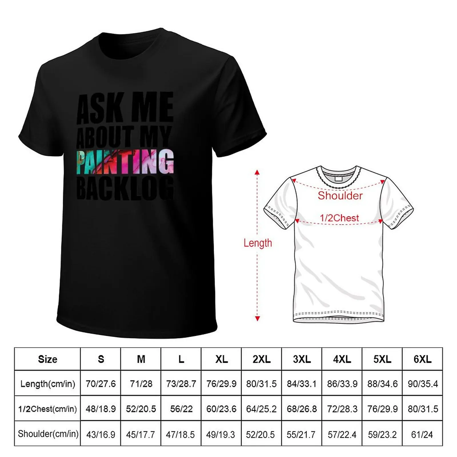 Unpainted miniatures? what unpainted miniatures? T-Shirt Simple Line Art Print Tee