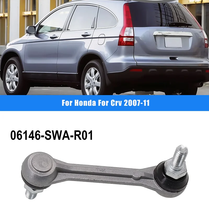 

8.2cm Rear Headlight Sensor Adjustable Leveller Rod For Honda For Crv 2007-11 8.2cm Silver Metal Leveller Rod 06146-SWA-R01