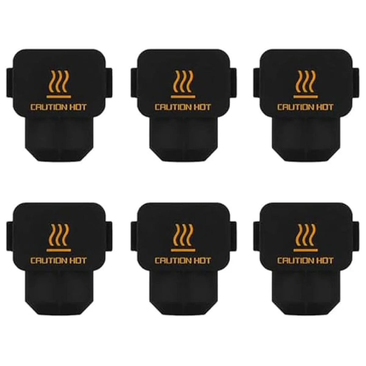 

New 6Pcs Printer Hotend Silicone Socks,High Temperature Extruder Heating Block Silicone Cover for Bambu Lab A1/A1 Mini