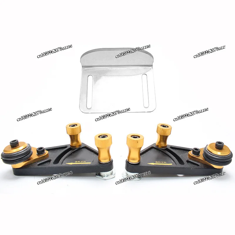 Woodworking Aluminum Alloy Multi-purpose Feather Plate Sawing Machine Press Feeder Guide Woodworking Safety Push Tool