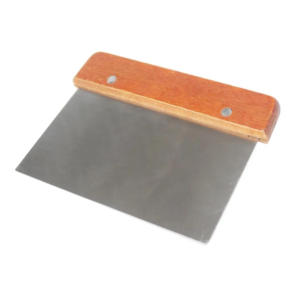 5X Hardwood Handle Soap Cutter Straight Stainless Wax Dough Soap Making