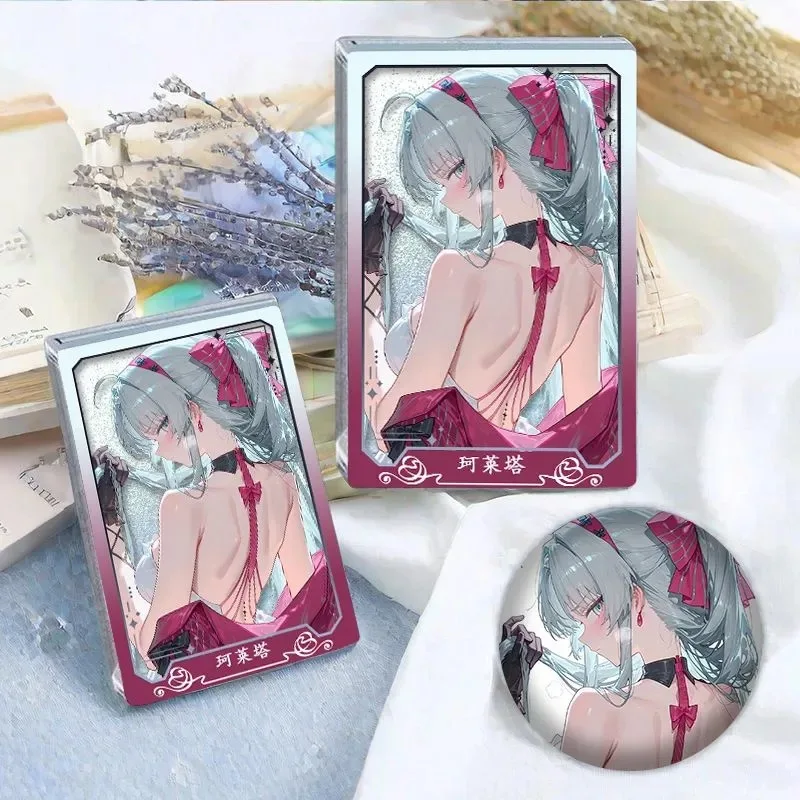 

Mingchao Keleta Flowing Sand Mahjong Guka Bar, Gift Badge Display, Standing Plaque, Surrounding Creative Guka Bricks