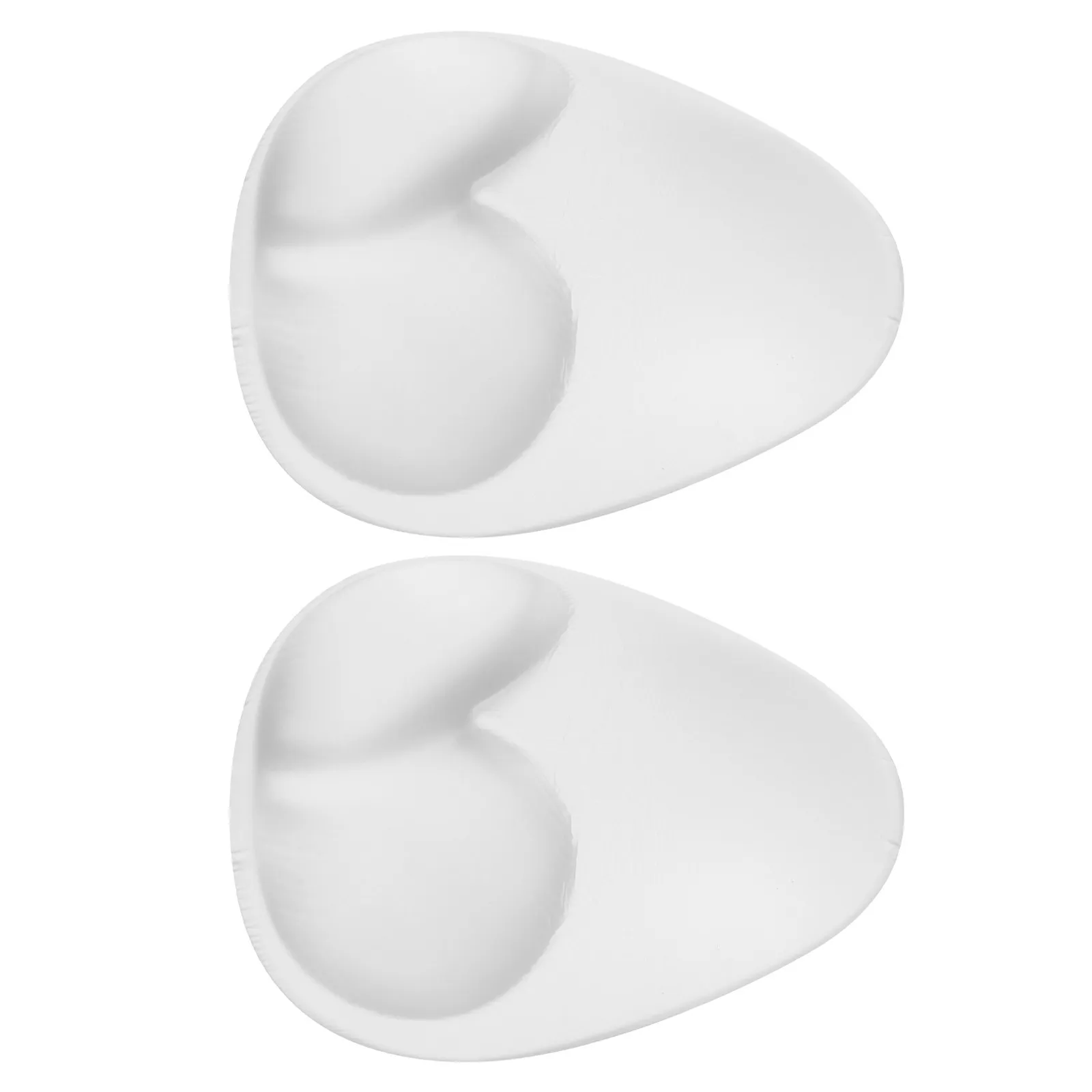 1Pair Invisible Silicone Bra Pads Thickened Push Up Enhancer Removable Inserts for Sports Bra Swimsuit Bikini Padding