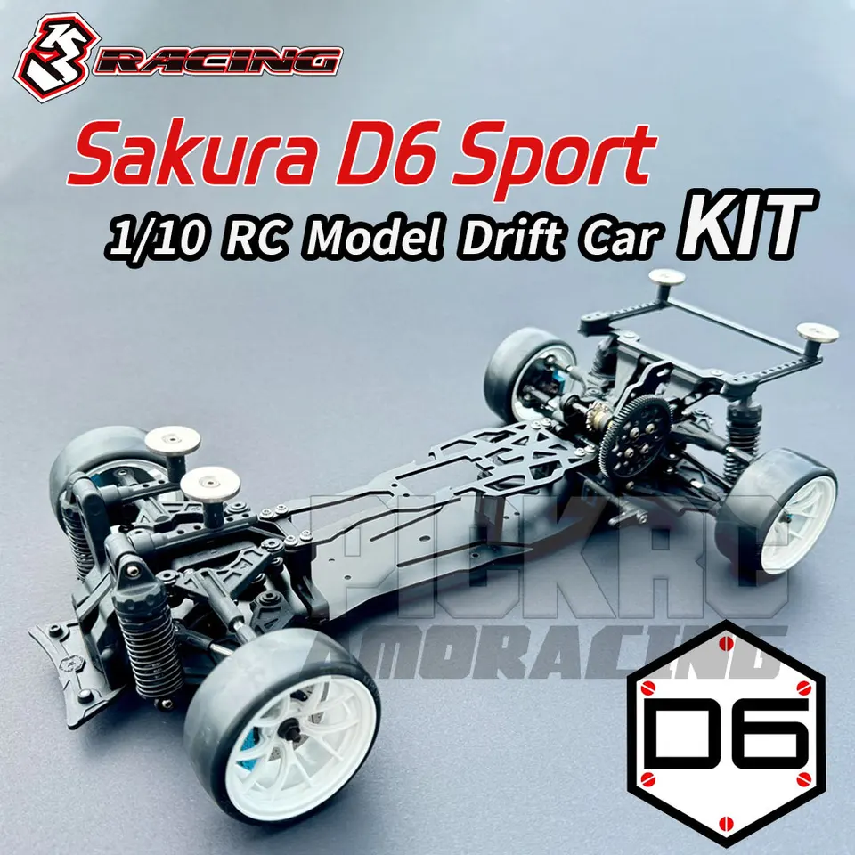 3RACING Sakura D6 Sport D6S KIT 1/10 RC Electric Remote Control