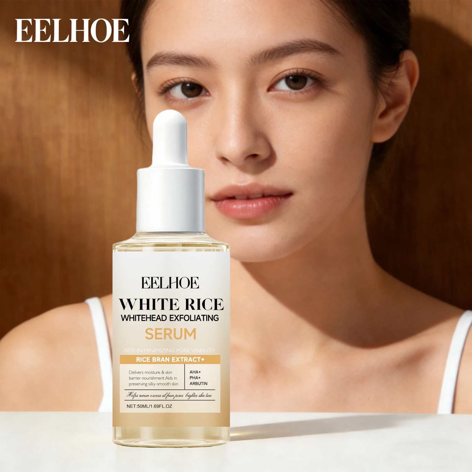 

Rice Exfoliating Serum for Face Body Brightening Improve Dullness Remove Dead Skin Cleansing Pores Moisturize Smooth Skin Care