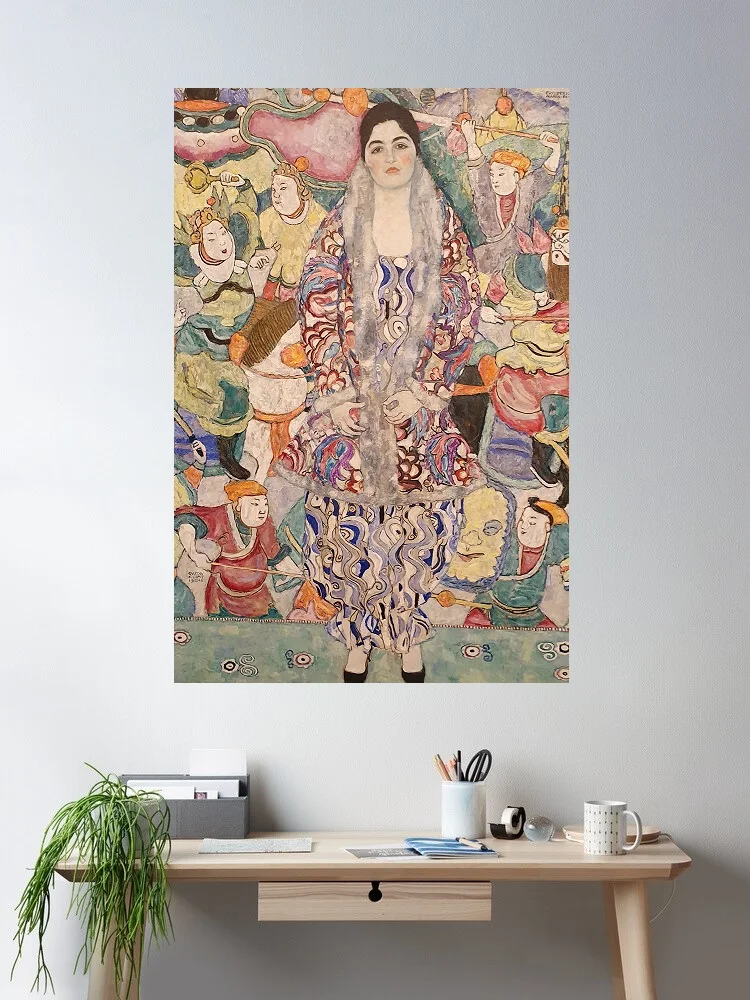 

Gustav Klimt, Print Art Canvas Poster, For Living Room Decor, Home Wall Picture