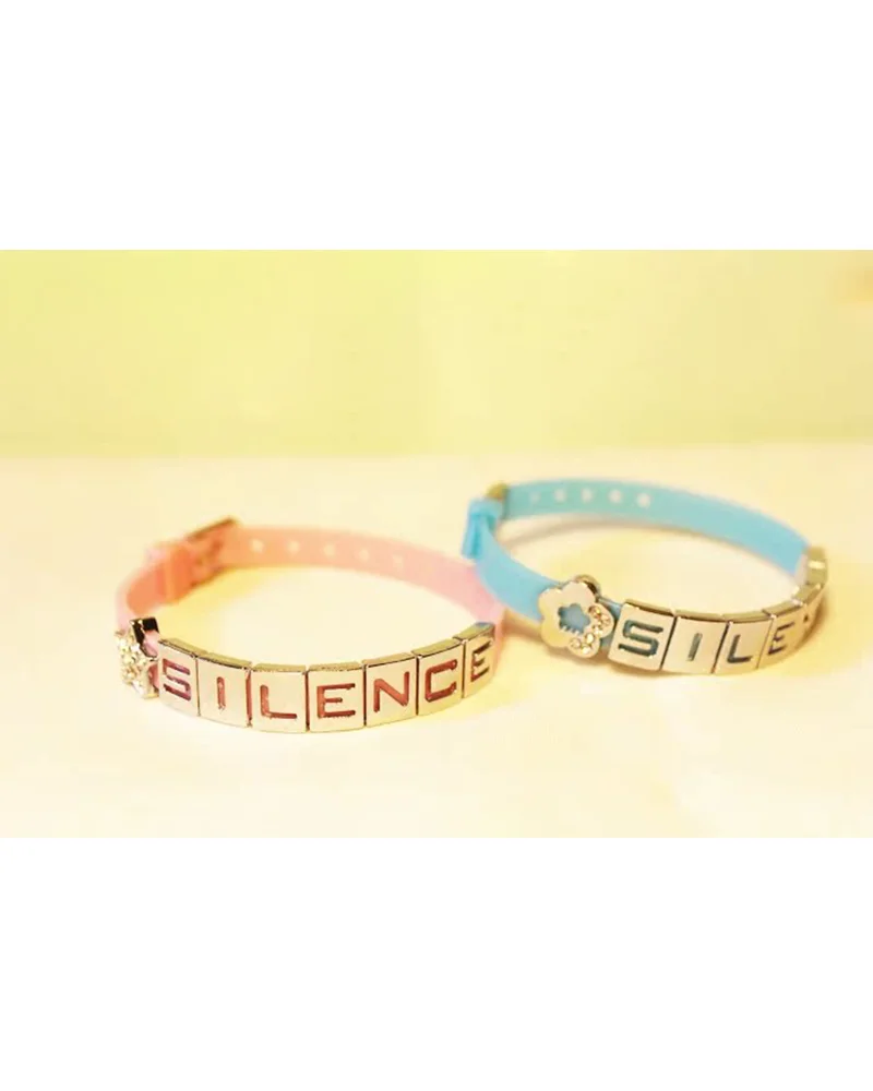 MM Friendship Bracelet English A-Z 26 Letters Number Charm Fit 8mm Rubber Colorful DIY Making Jewelry 2024 Women image 4
