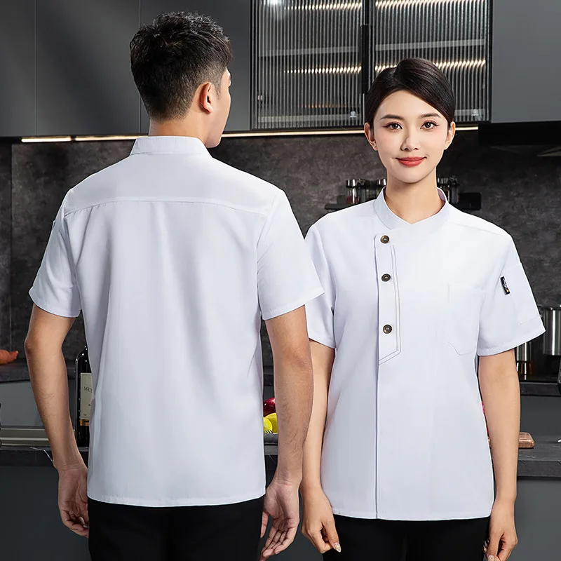 Restaurant occidental café Steakhouse employé uniformes Restaurant cantine pâtisserie boulangerie pâtisserie Chef tenue d'été