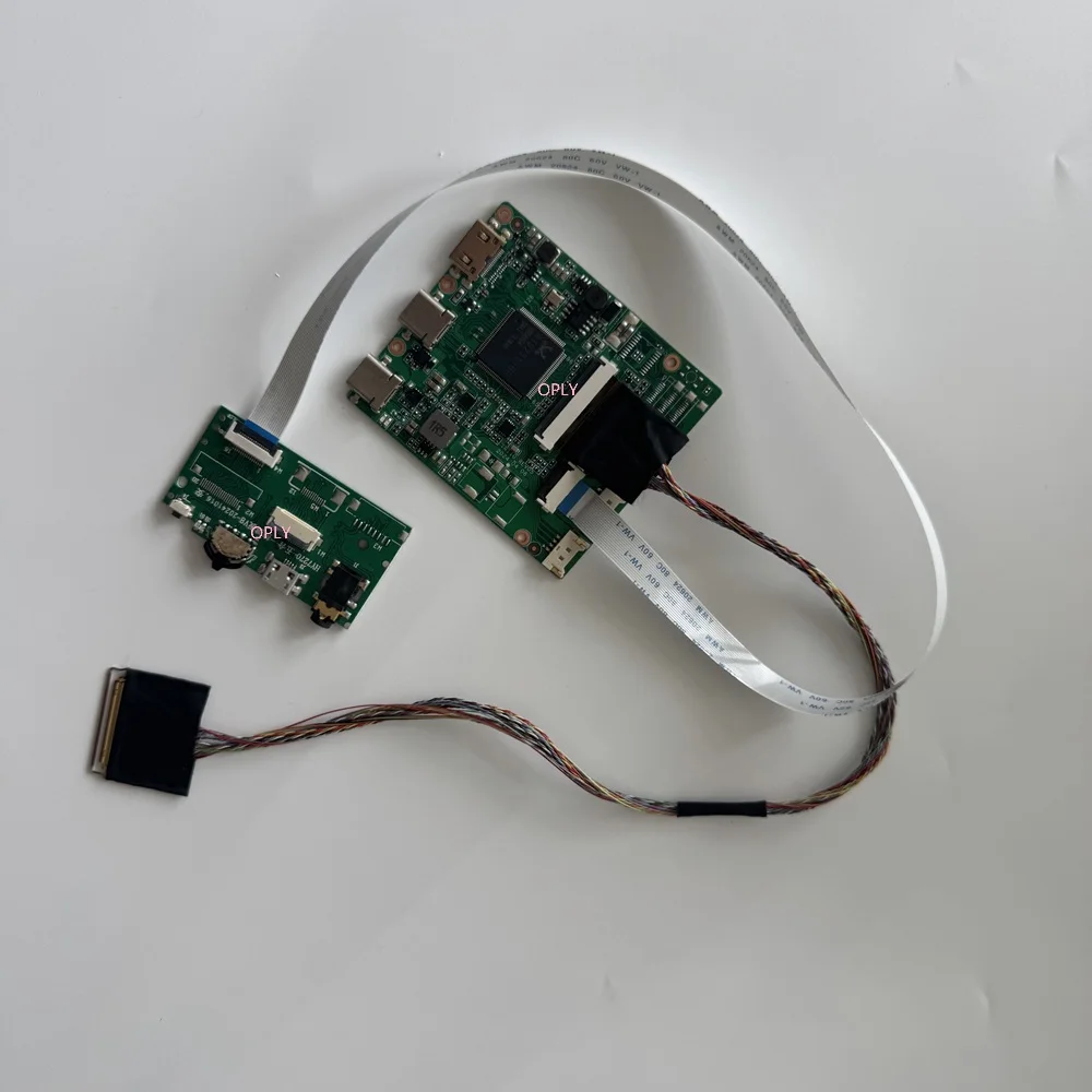 

Комплект платы управления LVDS 2 TYPE-C MINI HDMI-совместимый для N101LGE M101NWT2 N101L6 10,1 "1024X600 экран монитора ЖК-светодиодная панель