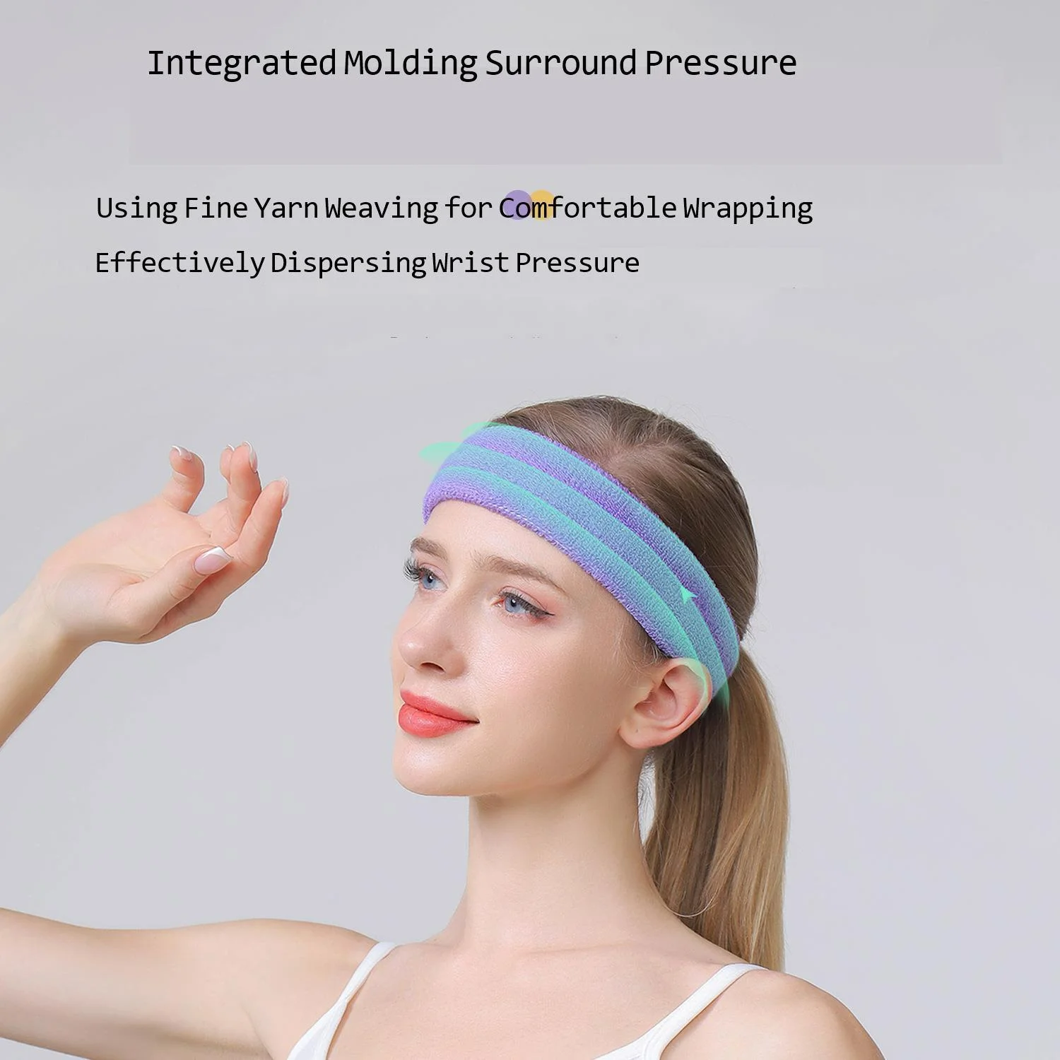 Headband respirável esportes para homens e mulheres, Running Headband, Yoga e Fitness Proteção, Novo