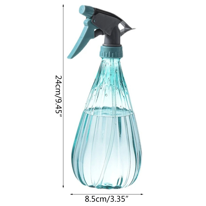 Botol Semprot Tanaman Botol Penyemprot Kabut Kosong untuk Penyiraman Tanaman Larutan Pembersih Taman 600Ml/20Oz Dropsale Bening