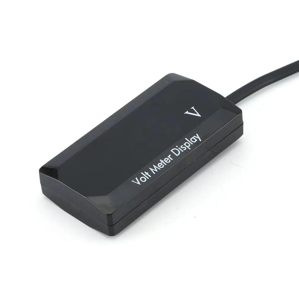 Voltmeter LED Display Digital Voltmeter Panel Volt Voltage Meter Tester Voltage Detector Voltage Meter 12V For Car Motorcycles