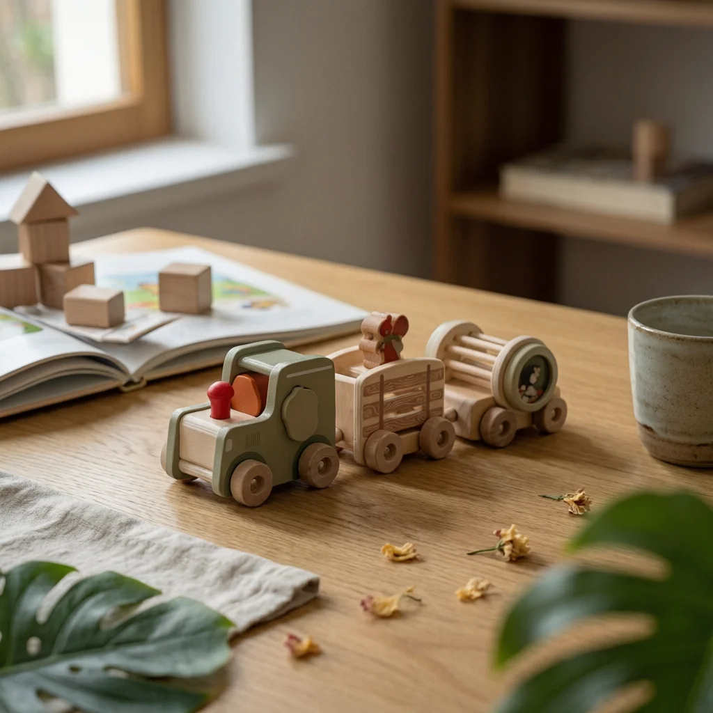 Toy Train Fine-Motor Shape Sorter Pull Toy Imaginative Learning Locomotive Child-Centered for Toddlers, Playroom, Nursery