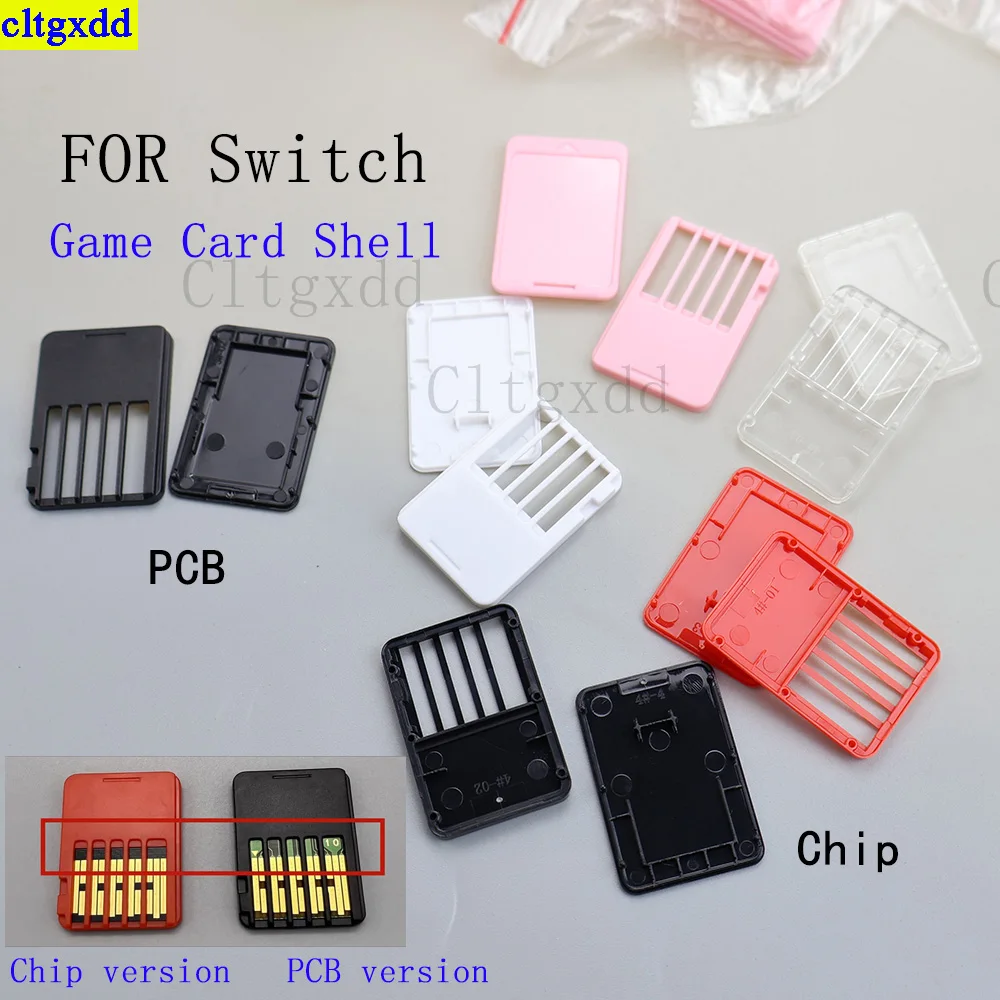 

Cltgxdd 1 set FOR NS Switch/Switch2 game color cassette box shell accessories chip version and PCB version attention
