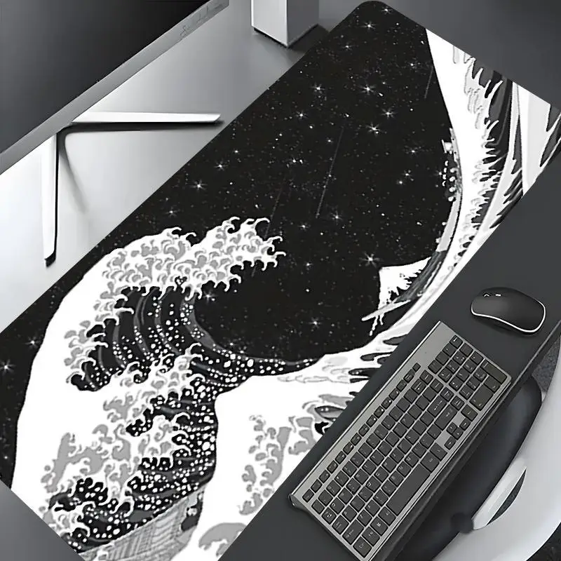 Brand Japan Mount Fuji Wave Mouse Pad Non-Slip Rectangular Gaming Mat PC Office Desk Protector Decor