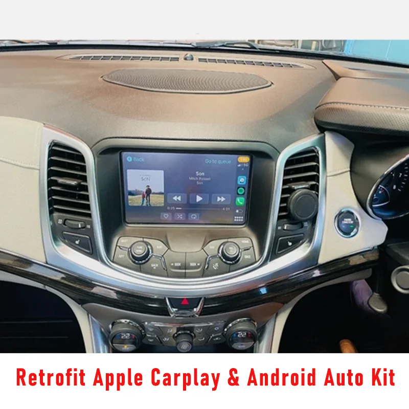 Afbeelding 4: Draadloze CarPlay Box voor Holden Commodore / Maloo VF 2013-2017 Originele autoradio Mylink Android Auto Kit