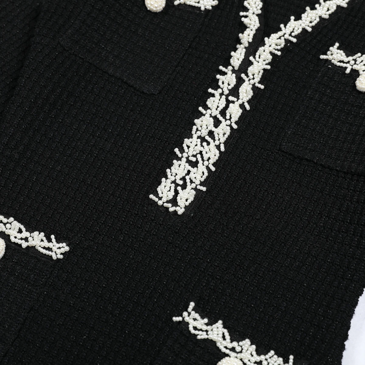 لونين عالية الجودة وعصرية جديدة مطاطا محبوك الخامس الرقبة حبة جيب بأكمام طويلة سليم صالح ذيل السمكة فستان المرأة #3