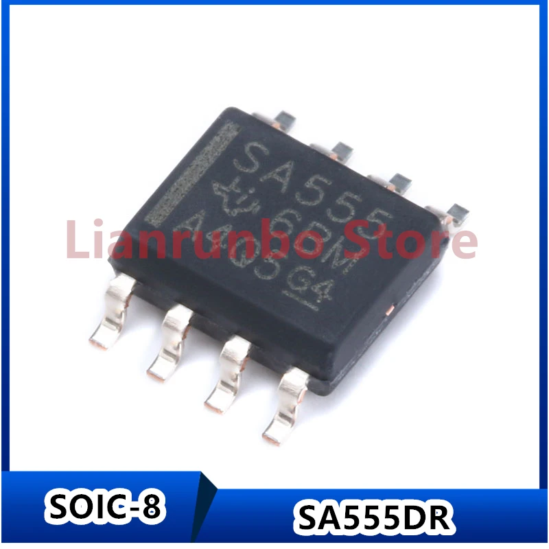 10/PCS New original SMD SA555DR SOIC-8 chip timer/oscillator (single channel) chip