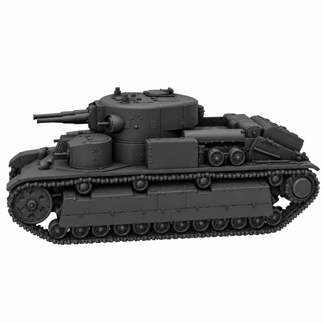 SSMODEL1/72/ 1/100 1/144 1/200 - огляд і ціна Model Kit Tank