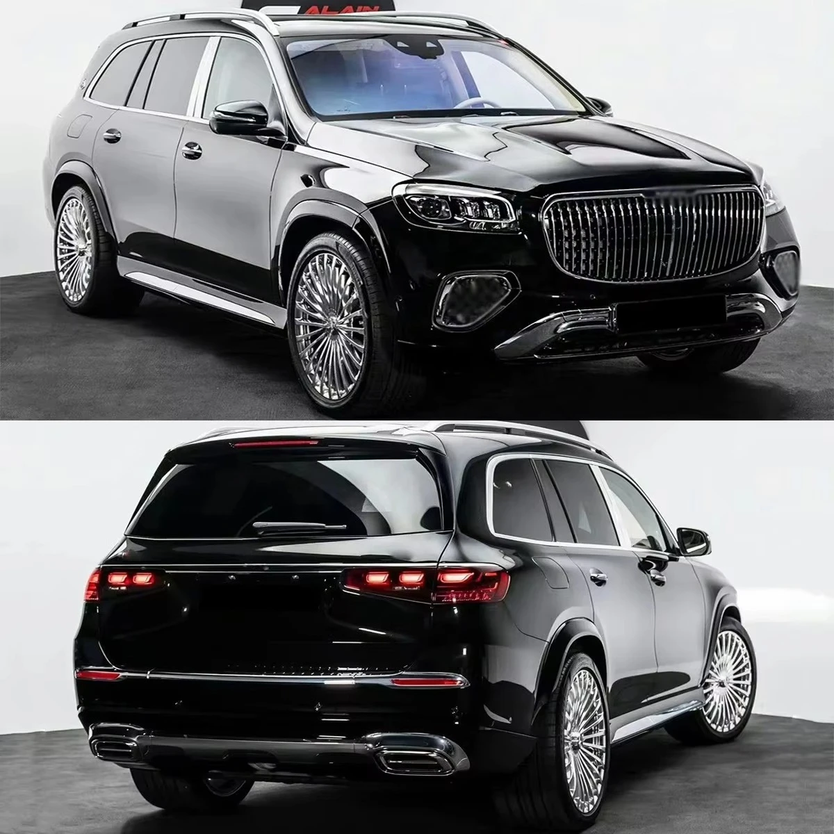 STLF X167 Upgrade to GLS600 Maybachs Style Car Body Kit for Benzs GLS CLASS 20-24 GLS500 GLS450 Body Kit