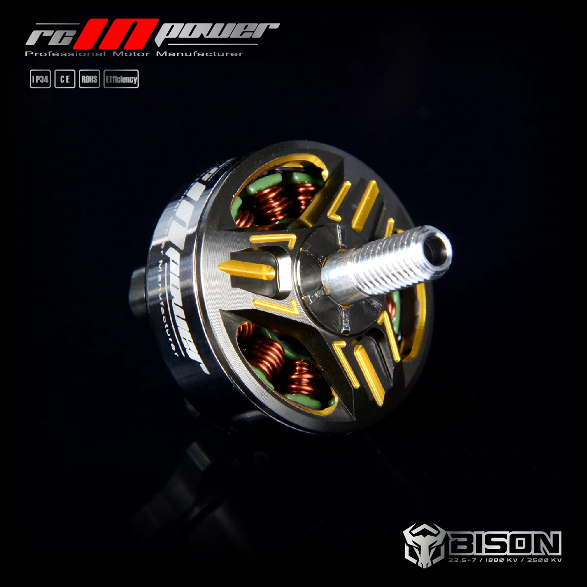 Rcinpower BISON 1800kv 2500kv Brushless Motor For FPV Racing Freestyle RC Models Multicopter Frame Props Part Accs