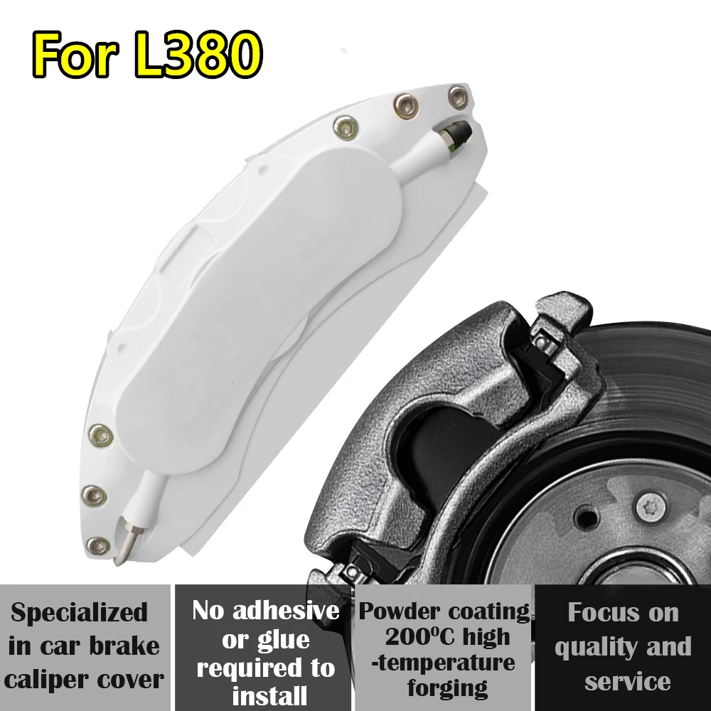 For Geely L380 Car Brake Caliper Cover Aluminum Alloy Metal Front Rear Wheel Exterior Exterior Kit Fit Air Pro Max Ultra 2024