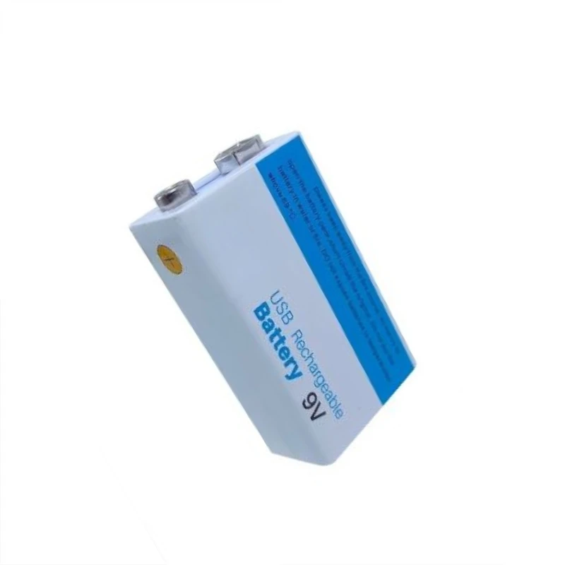 ل متعدد ميكروفون لعبة التحكم عن بعد KTV استخدام 9 فولت 6800 مللي أمبير بطارية ليثيوم أيون قابلة للشحن مايكرو USB بطاريات 9 فولت ليثيوم 4 قطعة #5