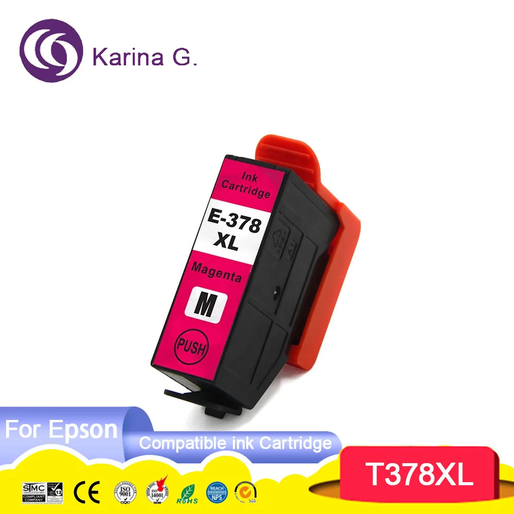 Imagem -03 - para 378 478 T378 378xl T478 478xl T478xl Premium Compatível Cartucho de Tinta a Jato de Tinta para Epson Expressão Foto Xp15000 Karina. g