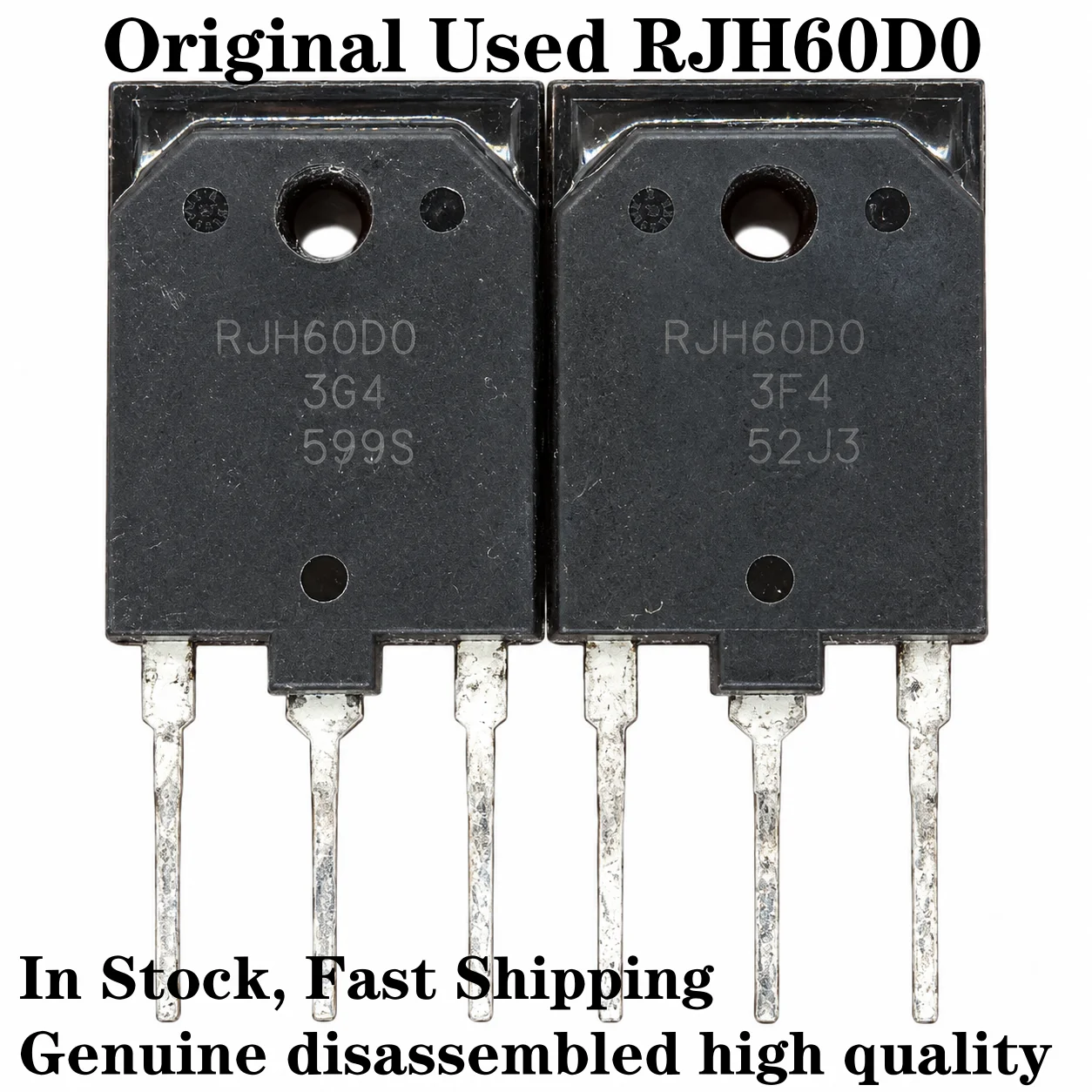 5-10pcs 100% Original disassembly RJH60D0 IGBT TO-3PIn Stock