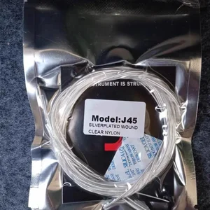 Classical Silver Chaped Wrap guitar ropes, nucleus nylon, of course, student, trembles normal tension, students, EJ45 10 Main Sales Nylon guitar rope - №1