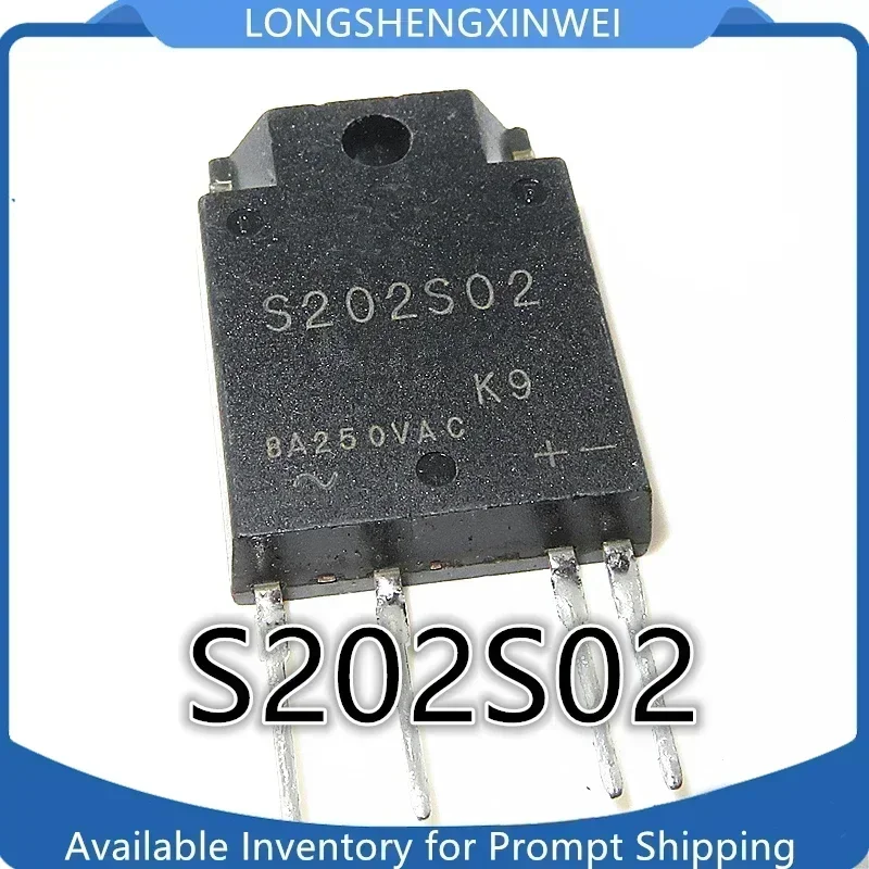 1PCS New S202SE2 S202S01 S202S02 ZIP-4 Original 600V Solid State Relay