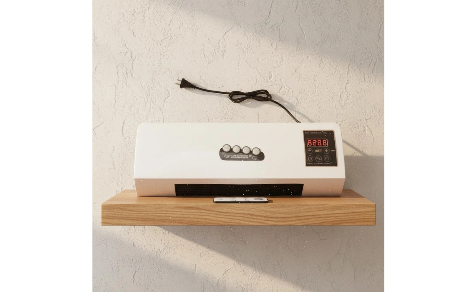 Heater and Air Conditioner PTC Fast Heating Wall Mounted Heater Cooler Portable Mini Heating and Cooling 6-Hour Timer Climate Heater and Air Conditioner PTC Fast Heating Wall Mounted Heater Cooler Portable Mini Heating and Cooling 6-Hour Timer Climate