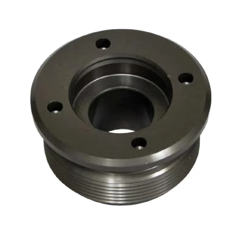 

Custom Metal Spare Parts Milling Turning Alloy Steel Precision Turned Pulley with Hole