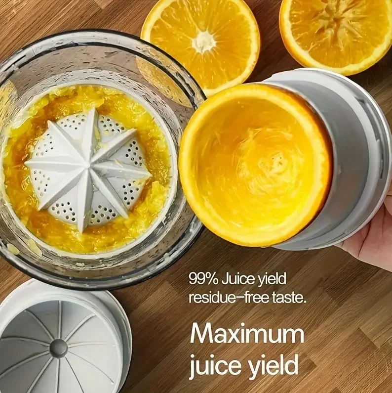 Wireless Automatic Baby Food Maker with Pulp Separator, Portable Puree & Juice Blender for Infants