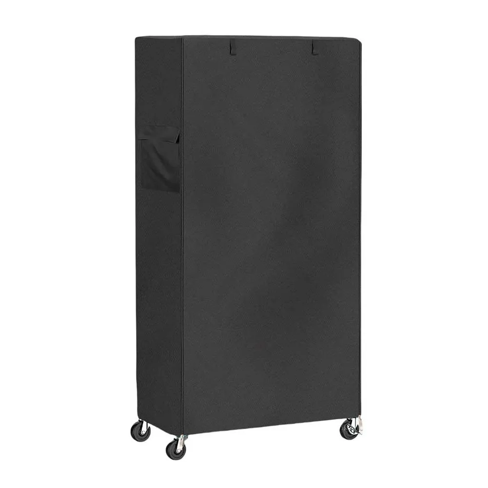 Waterproof Shelf Dust Cover with Zipper and Storage Pocket 420D Oxford Cloth Suitable for Various Storage Spaces