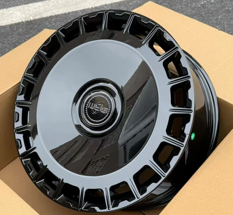 20 21 22 بوصة جنوط مزورة لبنز BMW Audi Leadingdea One L7 L8 L9 Aito M7 M8 M9 Nio EP9 ES6 ES8 ET5 ET7 عجلات مزورة مخصصة #2