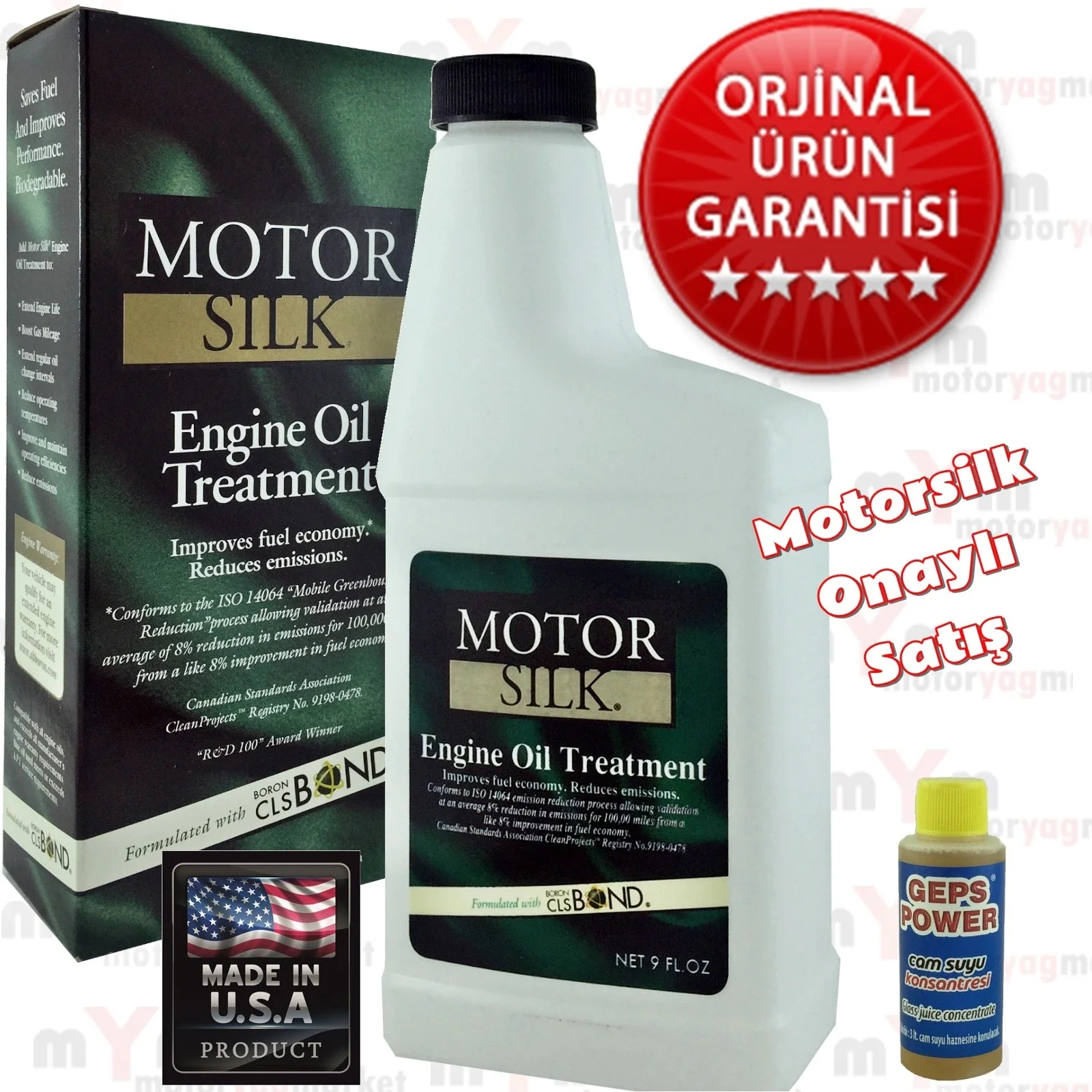 Motor Silk Motor Protector-Repair-DumanKesici Boron Additive MotorSilk