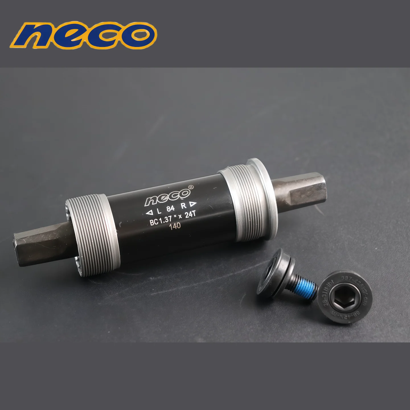 

Neco B910 Ebike bike Fat bike Bottom Bracket Square Hole 80mm 84mm Bike Bottom Bracket Axis BB MTB Bottom Bracket 131 140 147 mm