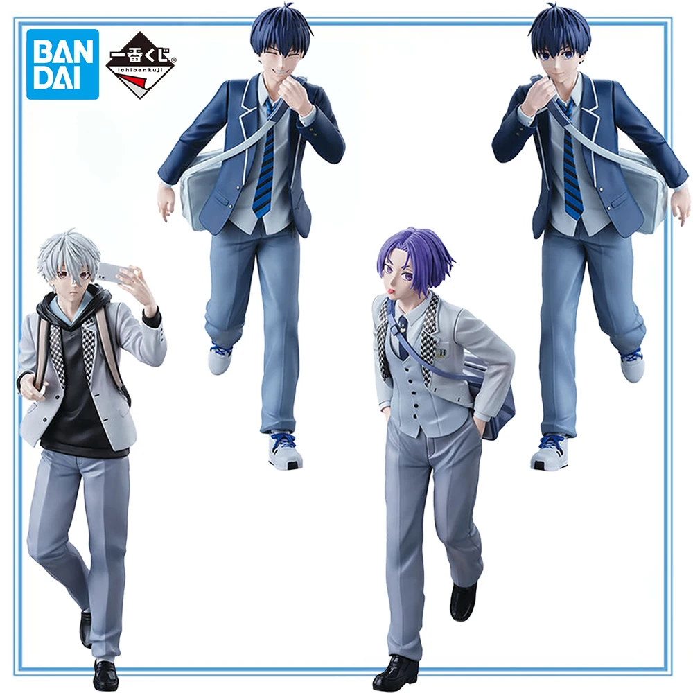 

100% оригинальные духи Bandai Ichiban Kuji Blue Lock Isagi Yoichi Nagi Seishiro Mikage Reo Collection Series Glitter Glamours