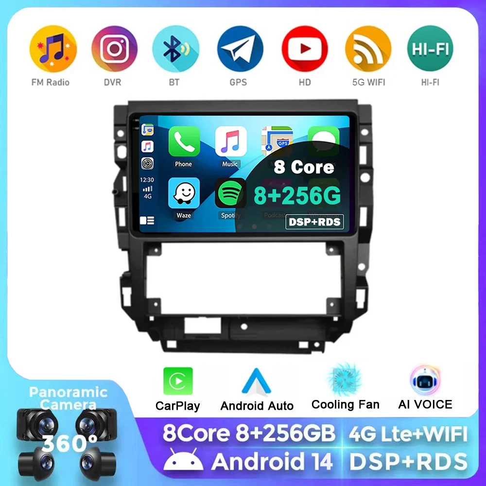 

Car Radio Android 14 For Volkswagen VW Golf 4 IV 2002-2006 Jetta MK4 Classics Multimedia Player Carplay GPS Auto Stereo DSP QLED