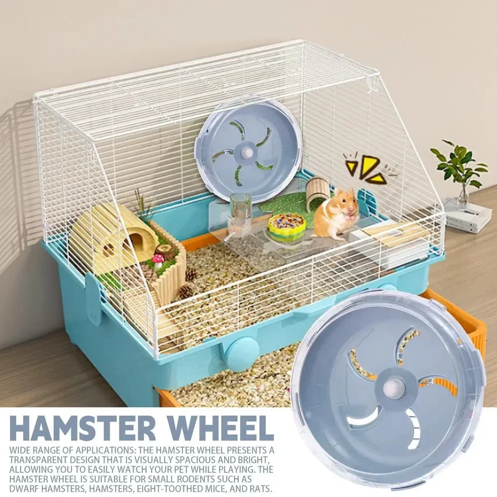 

Rat Exercise Wheel Hamster Sport Running Wheel Small Rodent Mice Silent Jogging Pets Running Sports Gerbil Exercise Play Toys