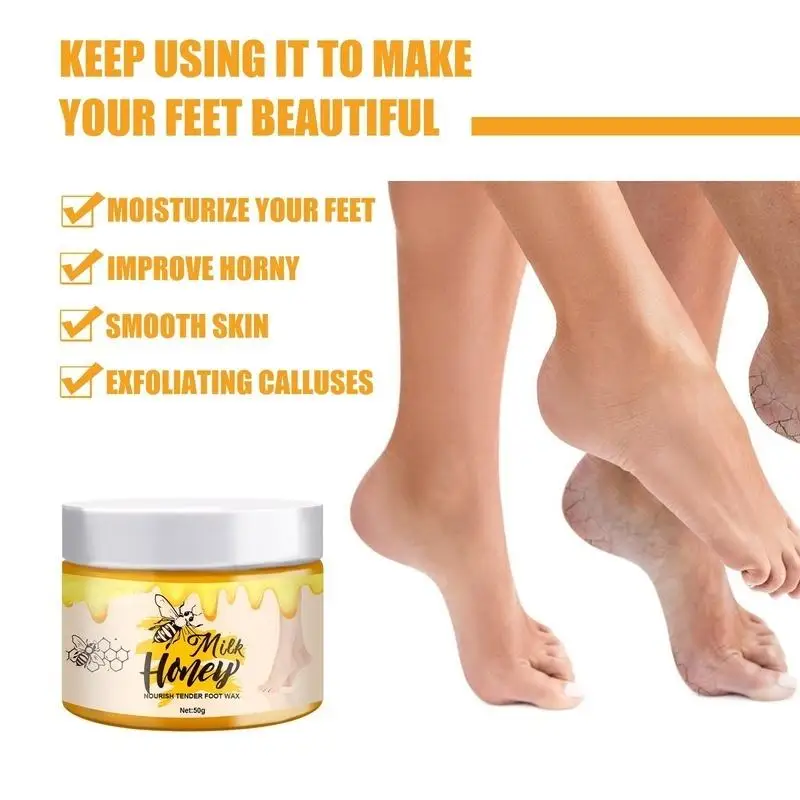 Honey milk hand and foot repair cream, cracked heel repair moisturizing cream and natural moisturizing and nourishing