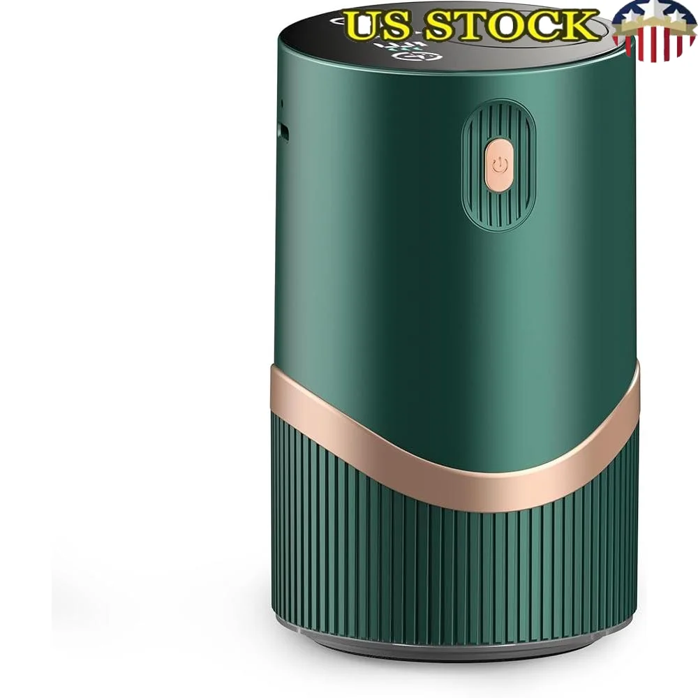 موزع روائح الزيوت العطرية بدون ماء، جهاز عطري محمول قابل لإعادة الشحن، سيارة منزلية، 4 مستويات رذاذ، شاشة LED، عملية هادئة #1