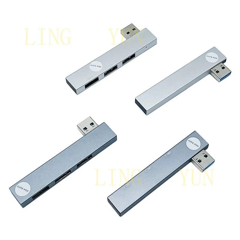 

Z Left Right Side USB Hub with 1-Port 3.0 2-port 2.0 Expander for Laptop Printer F