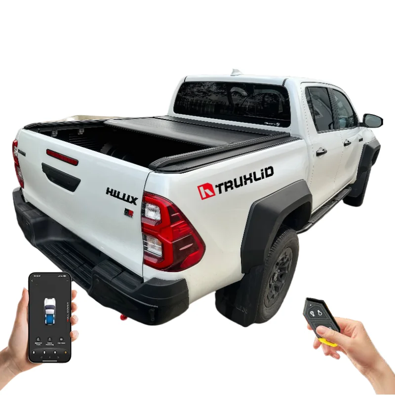 

Electric Power Retractable Tonneau Truck Bed Cover for for Hilux Revo 2015-2025 Ranger Model with Locking Function